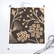 Dark Boho Floral Modern Beige Botanical Garden Bloom Meadow Wildflower Olive Green Large Scale Custom Printed Fabric by Spoonflower Various Fabrics by the Yard or Fat Quarter 17679209
